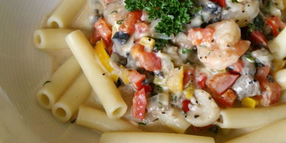 Рецепт пасты альфредо с креветками