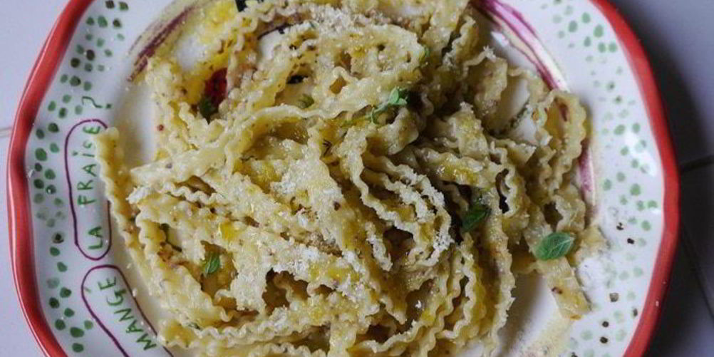 Рецепт пасты из фриули