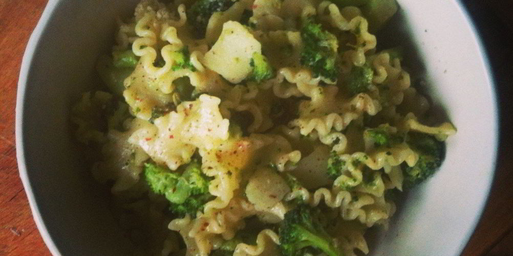 Рецепт пасты с брокколи и песто