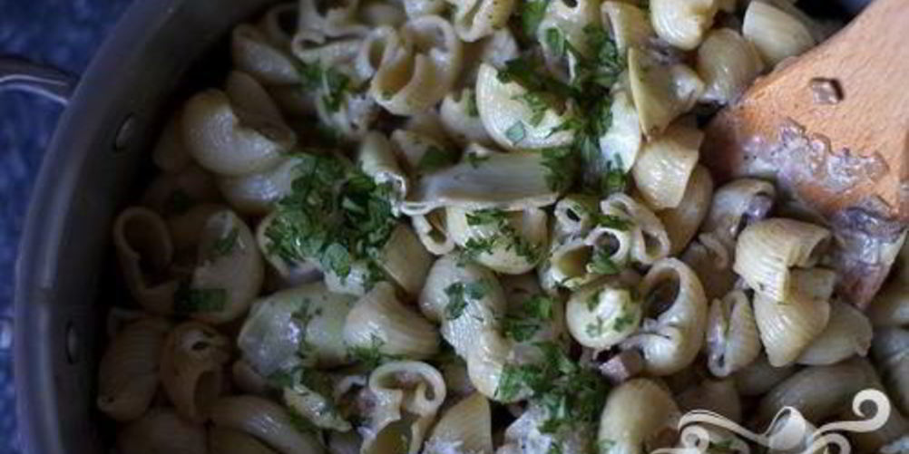 Рецепт пасты с грибами и артишоками