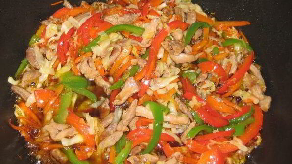 паста с индейкой