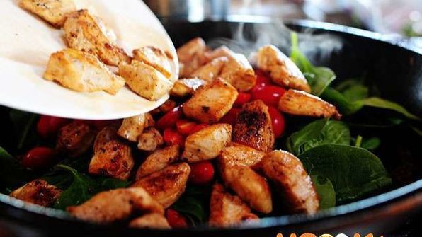 паста с курицей