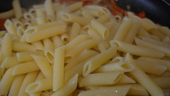 паста с тунцом и болгарским перцем