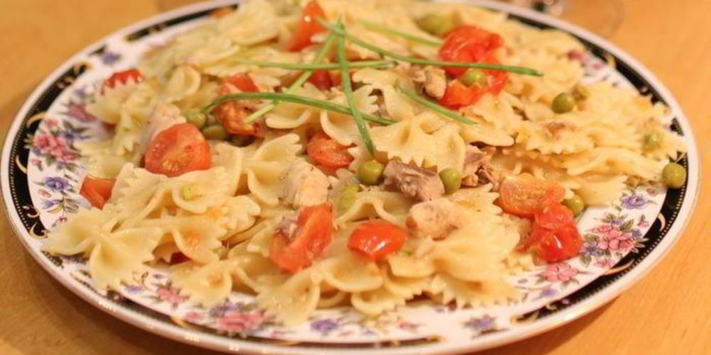 Рецепт пасты с тунцом