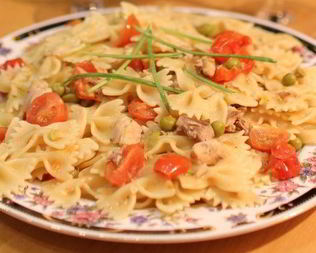 Паста с тунцом