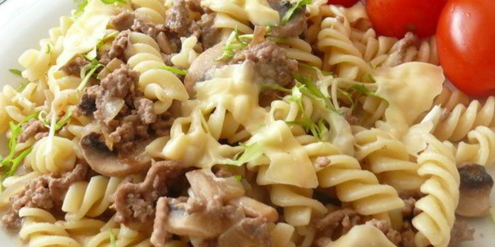 Рецепт пасты stroganoff