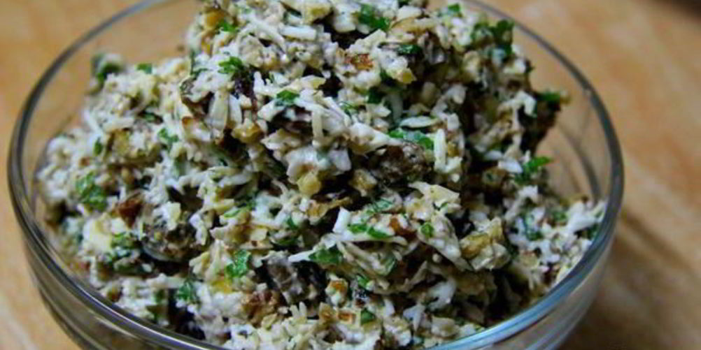 Рецепт салата-пасты с баклажанами вкусная