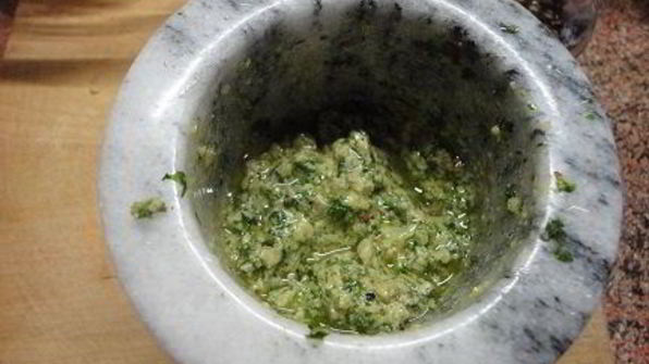 спагетти с сельдереем