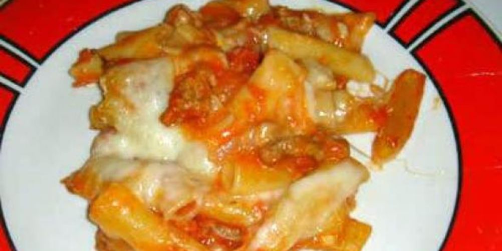 Рецепт запеченного зити