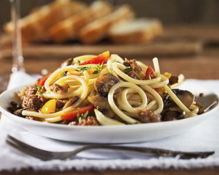 Жареные макароны