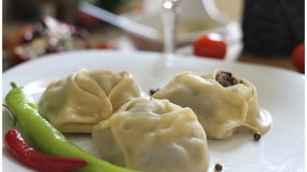 Манты на пару