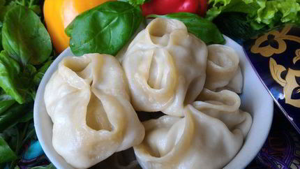 Манты по-узбекски