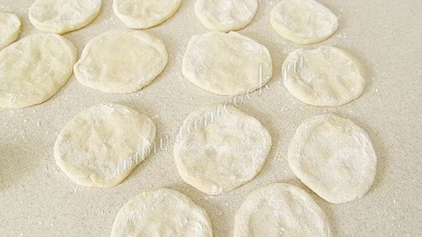 манты с картошкой