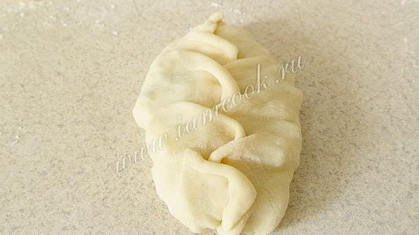 манты с картошкой