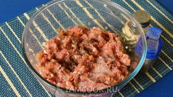 манты с тыквой и мясом