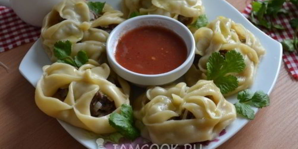 Рецепт мантов в пароварке