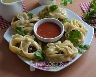 Манты в пароварке