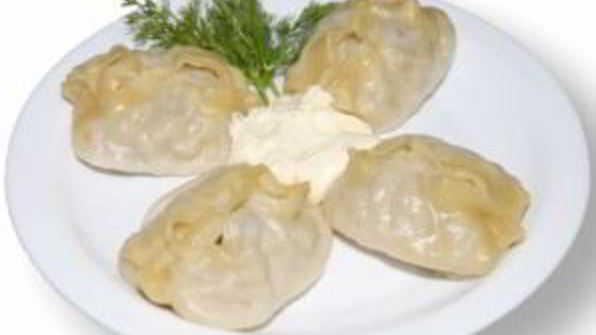 манты в скороварке