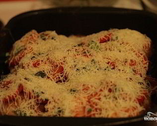 Картофель с курицей по-французски