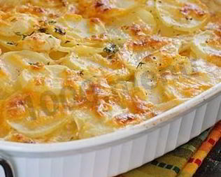 Картошка по-французски с сыром в духовке