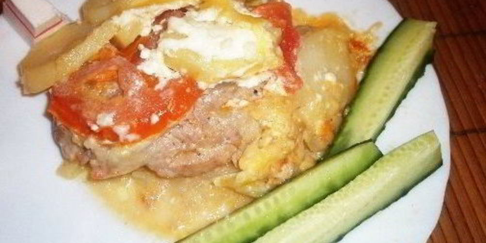 Рецепт мяса по-французски без духовки