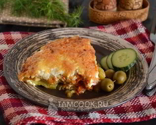 Мясо по-французски из индейки