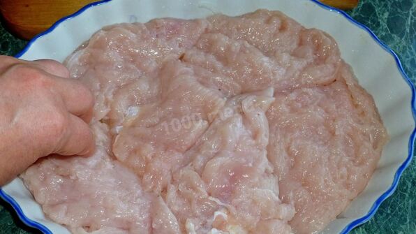 мясо по-французски из курицы