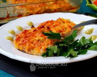 Мясо по-французски из свинины