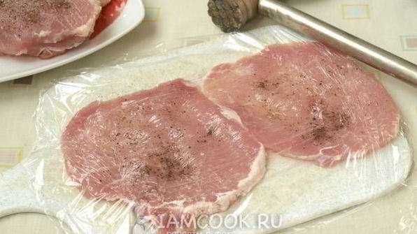 мясо по-французски из свинины