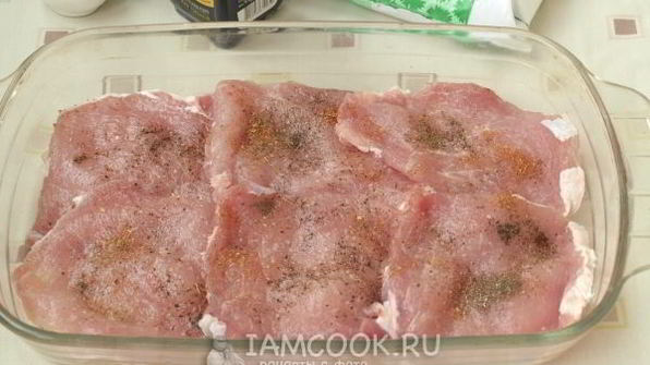 мясо по-французски из свинины