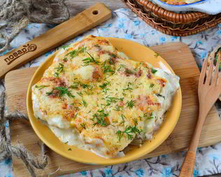 Сочное куриное филе по-французски