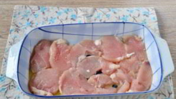 сочное куриное филе по-французски