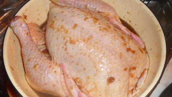 фаршированная курица к празднику