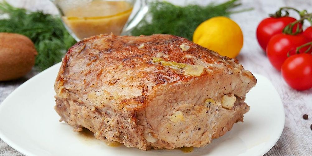 Рецепт фаршированной свиной корейки