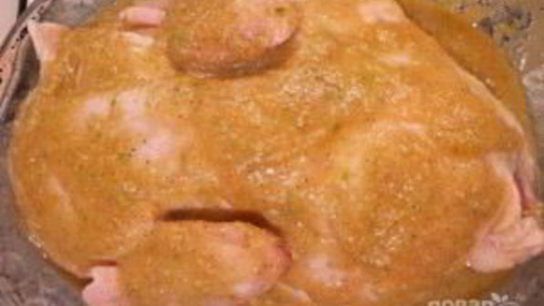 фаршированная утка с ананасом