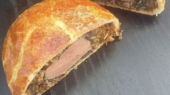 говядина веллингтон в японском стиле