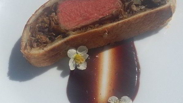 говядина веллингтон в японском стиле