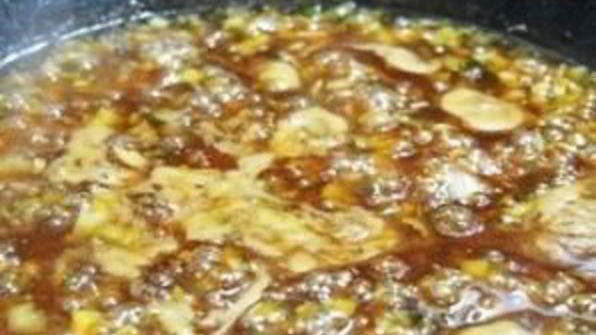 куриное филе с арахисом