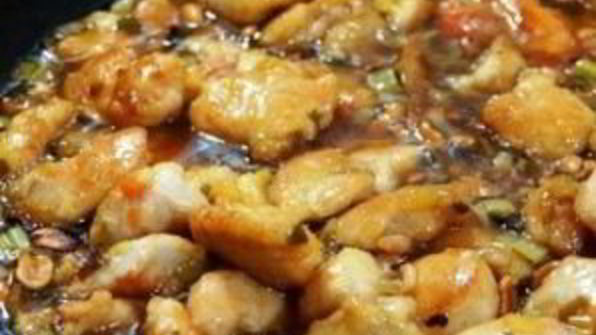 куриное филе с арахисом