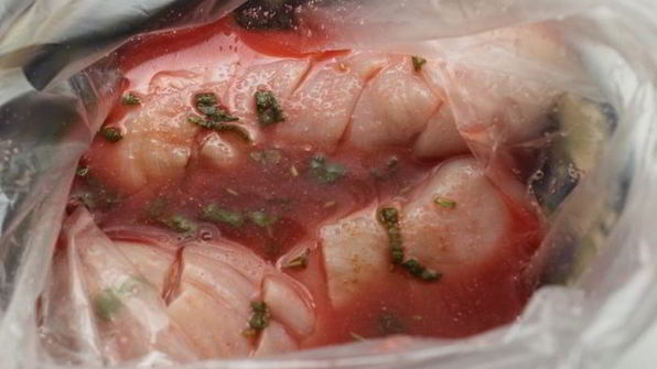 куриные грудки с шалфеем и апельсинами в мультиварке