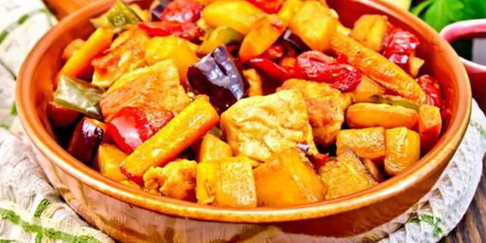 Рецепт курицы по-восточному