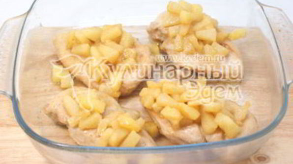 курица под ананасами страсть амура