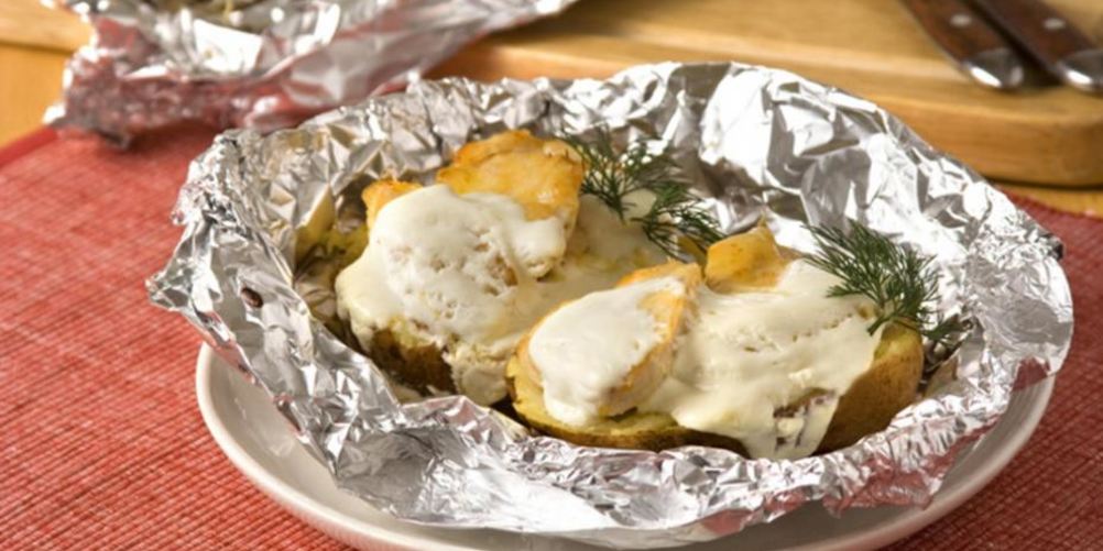 Рецепт курицы с картофелем и сыром