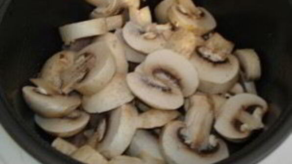 мясо с грибами в мультиварке