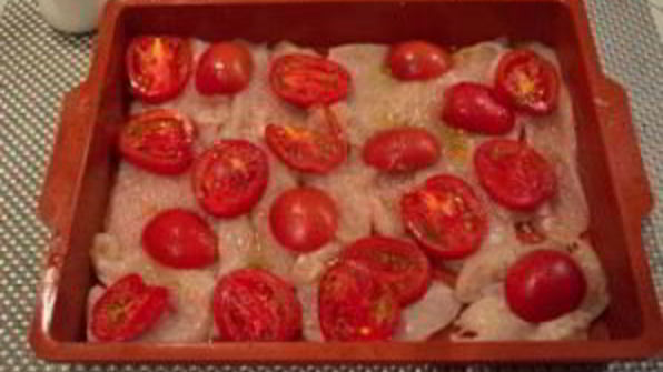 отбивные в духовке с помидорами и сыром