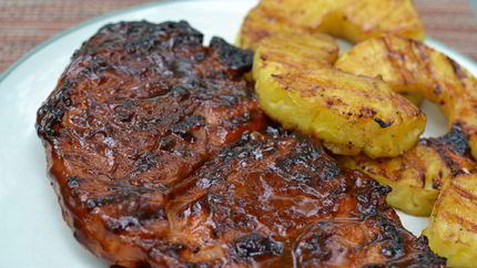 Свинина на огне