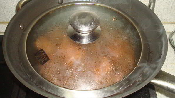 свинина в устричном соусе