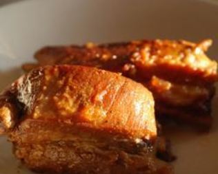 Тушеные свиные ребрышки