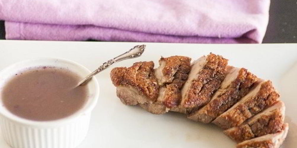 Рецепт утиной грудки на сковороде