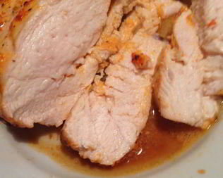 Запеченная куриная грудка